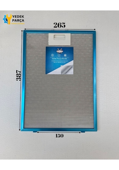 Balay: 3bc764mb 265x387 Mm Aspiratör & Davlumbaz Tel Yağ Filtresi Model: 00742967 26x5x38,76 Cm