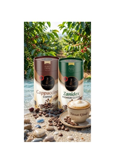 Zanidex & Cappuccino 2 Li Özel Kahve Seti Diğer