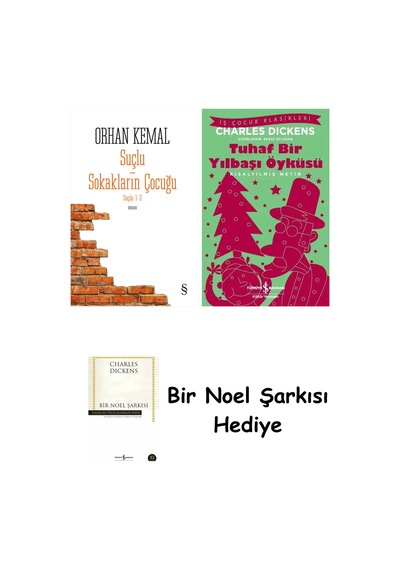 Suçlu 1-2 2 Kitap Bir Arada + Tuhaf Bir Yılbaşı Öyküsü + Bir Noel Şarkısı