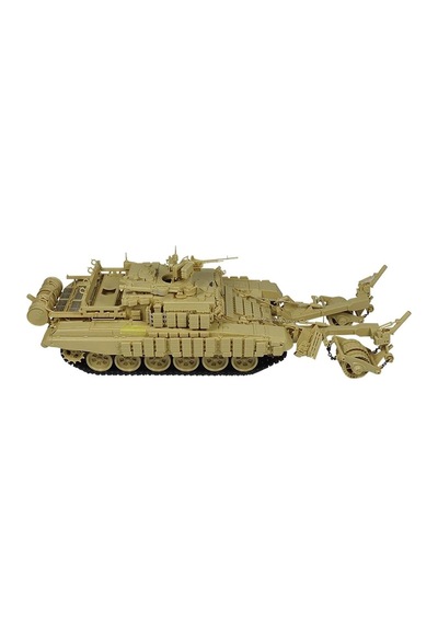 Meng Ss-011 1/35 Ölçek, Rus Bmr-3m T90 Mayın Temizleme Aracı, Plastik Model Kiti-55504