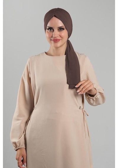 Hürrem Bone Vizon Pratik Hazır Geçmeli Tesettür Bone Kesik Elyaf Sade 2111 10 Vizon Hürrem Bone Vizon Pratik Hazır Geçmeli Tesettür Bone Kesik Elyaf Sade 2111 10 Vizon