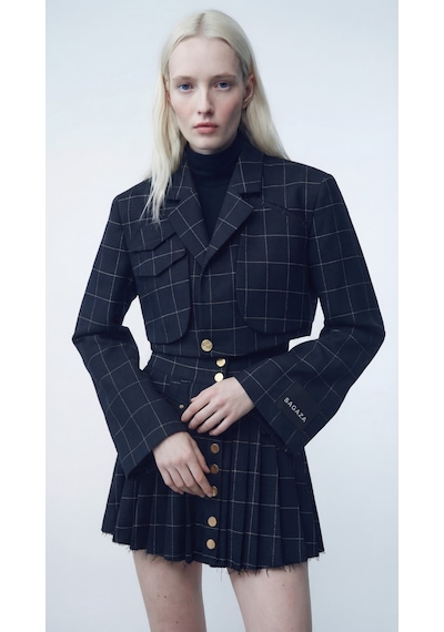 Sagaza Club Scotland Blazer Lacivert