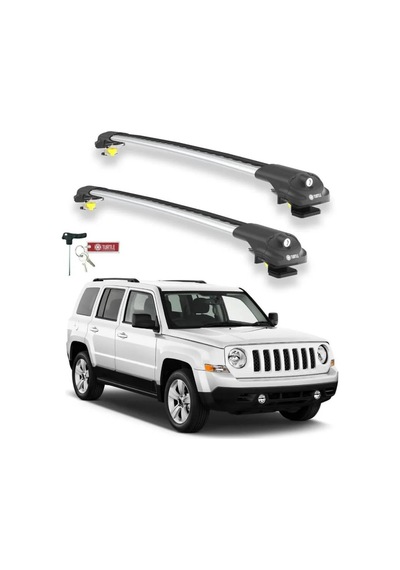 Turtle Jeep Patriot 2007-2017 Ara Atkı Air1 Gri