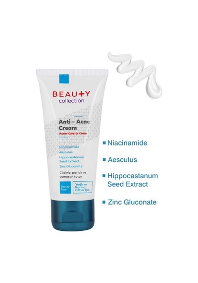 Beauty Collection Acne Karşıtı Onarıcı Krem 50 Ml
