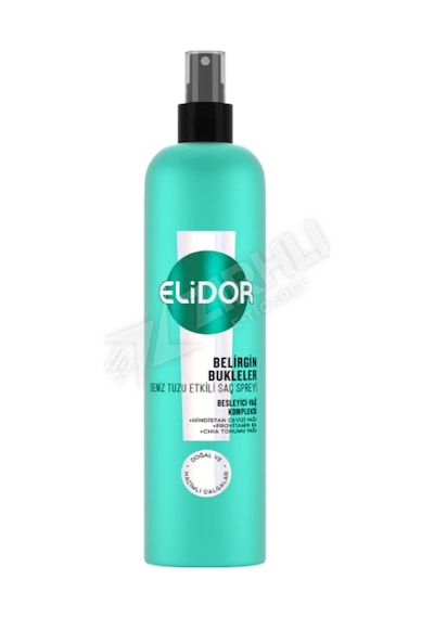 3 Adet Elidor Deniz Tuzu Etkili Saç Spreyi Belirgin Bukleler 190 Ml