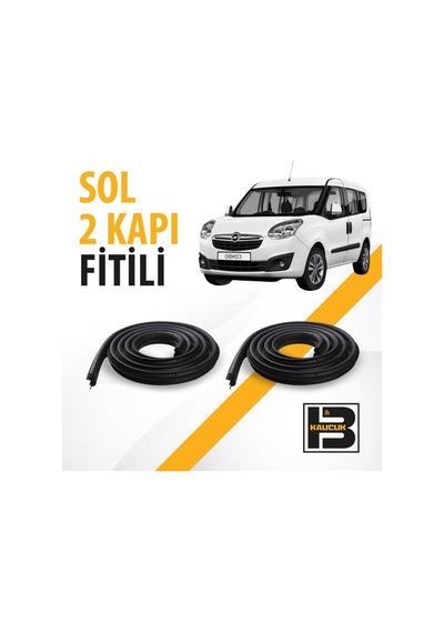 Opel Combo D 2012-2017 Sol Ön Ve Arka Kapı Fitili Bm00939