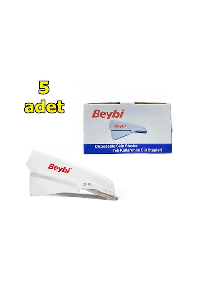 Beybi Cilt Zımbası - Stapler-Tek Kullanımlık 5 Adet