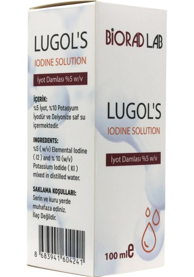 Biorad Lugol Solüsyonu 100 ML