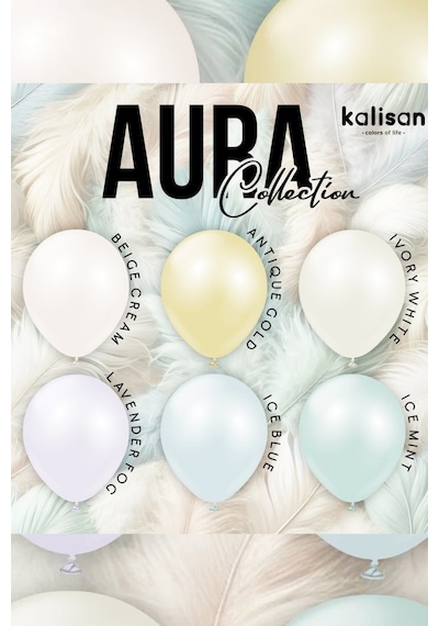 Beysüs Aura Collection Antique Gold Balon Antik Gold - 12 İnç - 10 Adet