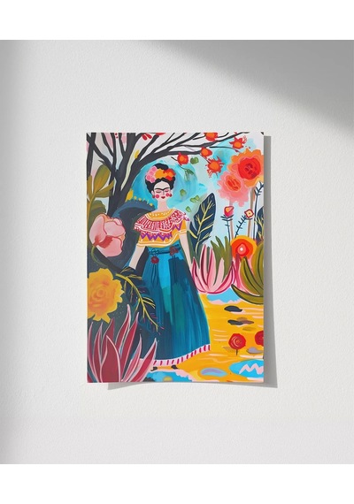 Çerçevesiz Poster Frida Nın Rüyası