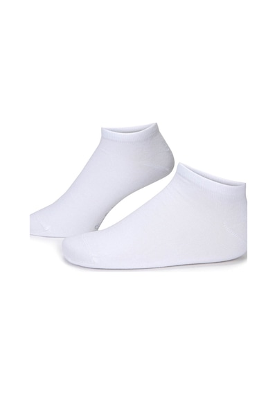 Bgk Unisex Beyaz Koton 72 Çift Patik Ekonomik Fiyat Toptan Satış Beyaz