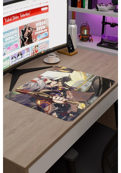 Itto Genshin Impact Anime Gacha V3 - 48x40 Xl Gaming Mouse Pad Fare Altlığı