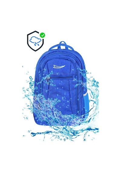 Su Gecirmez Cordura Kumas Punterez Dikisli Laptop Ve Suluk Bolmeli Gunluk Ve Okul Sirt Cantasi Saks