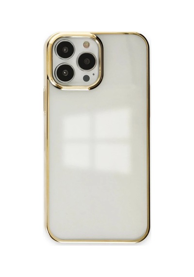 Apple Uyumlu iPhone 14 Pro Kılıf Element Silikon - Gold 0.2M-Çok Renkli