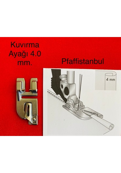 Pfaff Kıvırma Ayak Seti 3'lü