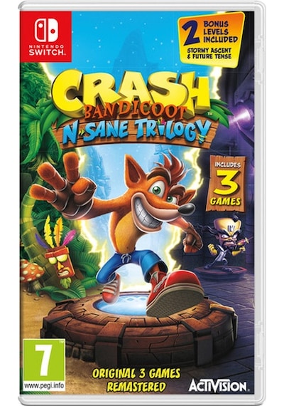 Crash Bandicoot N.Sane Trilogy Nintendo Switch Oyun
