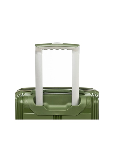 Unisex Jmy8101.05 John May Silikon Valiz Küçük Boy 57x35x25cm Haki Haki