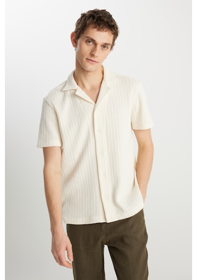 Wrangler Relaxed Fit Geniş Kesim Bej Gömlek Natural