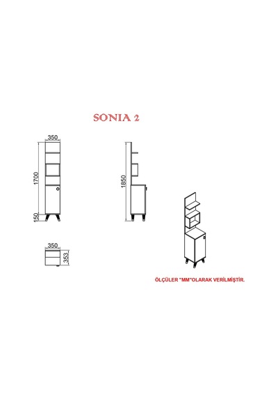 Kalenderdekor1 Kalender Dekor Sonia-1-2 Sn02 Portmanto Vestiyer Ayakkabılık