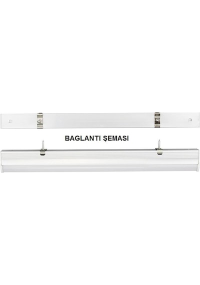 90 Cm Mutfak Tezgah Aydınlatması-Raf Aydınlatması Led Anahtarlı