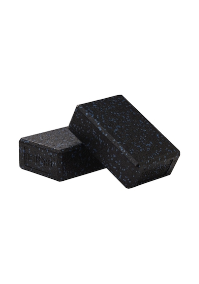Actifoam Yoga Blok Yoga Köpüğü Bloğu Siyah - Mavi 2'li