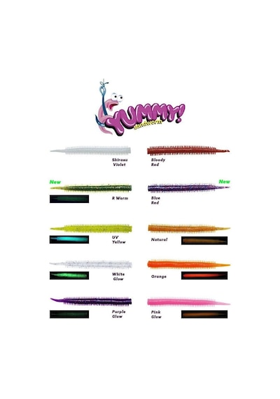 Fujin Yummy Sandworm 7cm LRF Silikonu