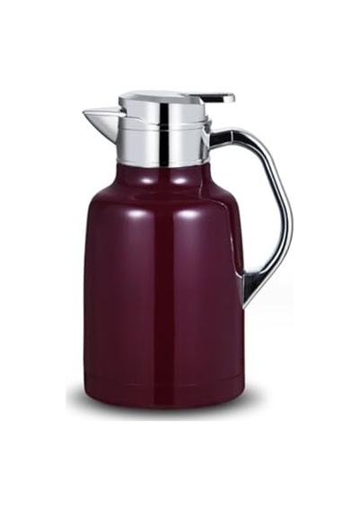 304 Çelik 1,6 L Çift Katmanlı Mürdüm Vakumlu Kamp Piknik Çay Termos Cin556mr Çok Renkli