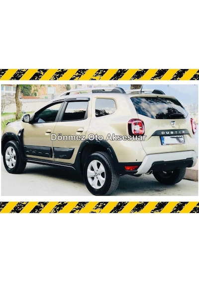Dacia Duster Mügen Cam Rüzgarlığı 2018 Sonrası 4 Lü Set N11.1561