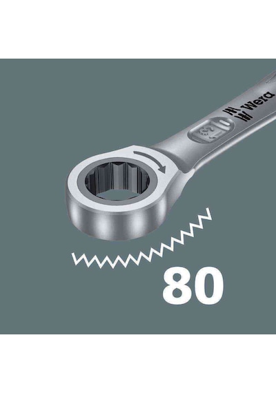 Wera 6000 Joker 16Mm Cırcırlı Açık Ağızlı Anahtar 05073276001