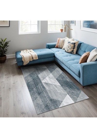 Nedla Kadife Kaymaz Pamuk Tabanlı Yıkanabilir Antibakteriyel Salon Halısı 200x300 Genel