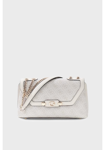 Guess Lindsey Logolu Zincir Askılı Çanta Hwsg9749210 Bayan Çanta Hwsg97 49210 Bnn Krem