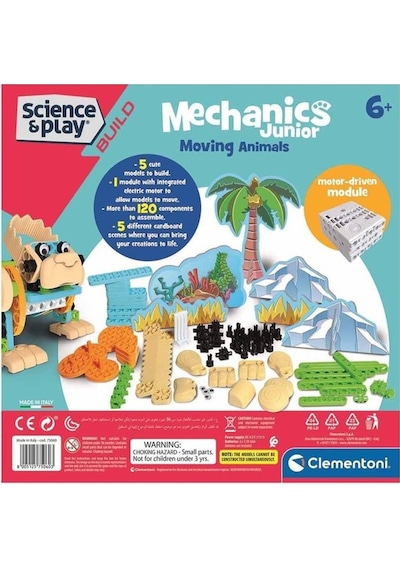 75060tr Mechanics Junior Hareketli Hayvanlar- Mekanik Lab. /bilim