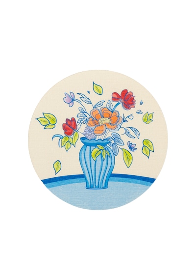 Vase Kağıt Bardak Altlığı 10 Cm 12'li Paket Beyaz