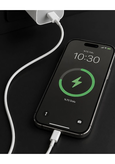 Mey İthalat iPhone Uyumlu 13 12 11 Xr Xs X Se 2022 2020 20w Lightning Şarj Cihazı