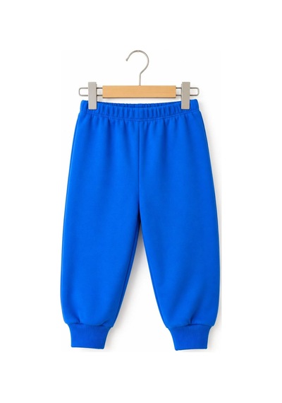 H&c Coolboy H&c %100 Pamuk Penye Bebek Tek Alt Pantalon 0-36 Ay Mavi