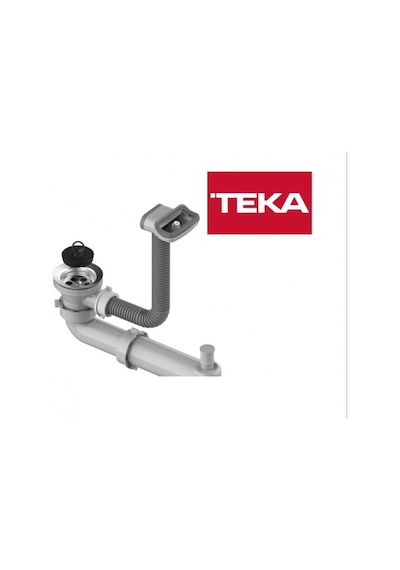 Teka EBM 45 İnfant OD Evye Sifon Takımı Gümüş