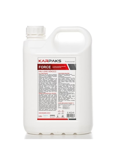 Karpaks Force Halı Leke Sökücü 5 Kg Şampuan