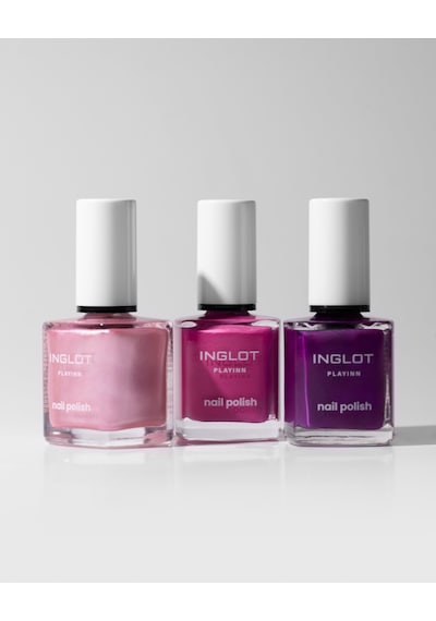 Inglot Playınn Nil Polish Oje Canlı Renkler Hızlı Kuruyan & Parlak Bitişli4