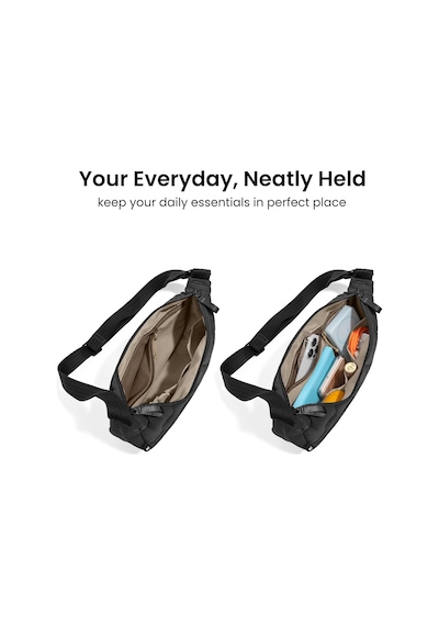 Tomtoc Sling Çanta Kadın, Modaya Uygun Nylon Puffer Crossbody Moo Çok Renkli