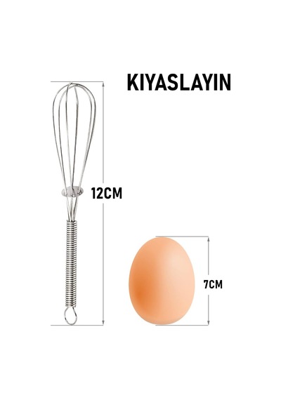 Mini Çırpıcı Çelik 6 Adet - Elm-01-768281