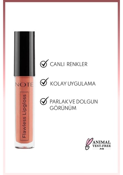 Dudak Parlatici & Flawless Lipgloss No: 05 0