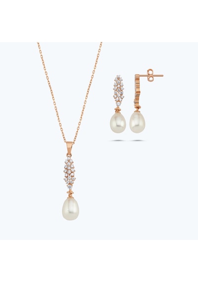 Altınbaş Altın İkili İnci Set UTKINT-14-25696