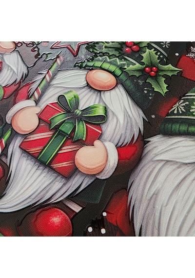 Yılbaşı Cüceleri Kapı Ve Duvar Süsü Merry Christmas 1