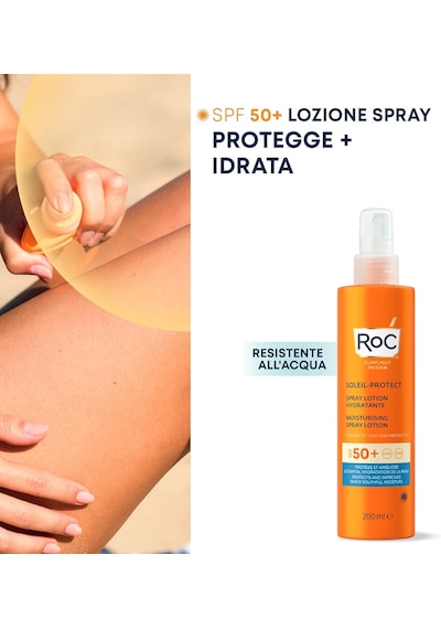 Roc Soleil-protect Nemlendirici Vücut Güneş Kremi Spf50 200 Ml Sku: Smg8690010474186 Açık Bej