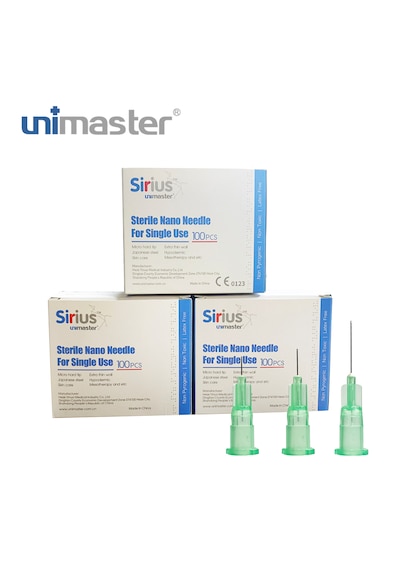 Unimaster Mezoterapi İğnesi 32 G X 6 Mm 100 Adet