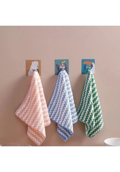 Mikrofiber Yumuşak Dokulu Temizlik Bezi 30 30 Cm Mutfak Bezi Leke Tutmaz Koku Yapmaz Belirtilmemiş