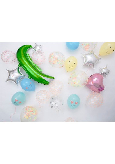 Meri Meri - Crocodile Foil Balloon - Timsah Folyo Balon Çok Renkli