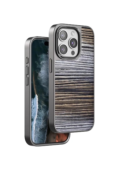 Durukar Apple, Uyumlu iPhone 15 Pro Wave Kapak - Sarı