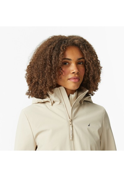 Nautica Kadın Krem Regular Fit Mont 026 57j037t Krem