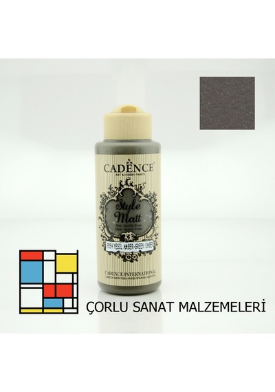 Style Mat Akrilik Boya-120ml S-9054 Yeşil Amber Cadence